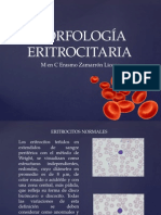 Morfología eritrocitaria: anormalidades