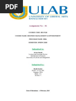 Assignment Submission Letter Template | PDF