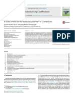 Review Propiedades Medicinales de Aceites Esenciales