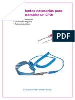 Herramientas Necesarias para Ensamblar Un CPU