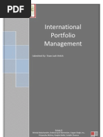 International Portfolio Management