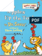 'Ten Apples Up on Top' - Dr. Seuss 