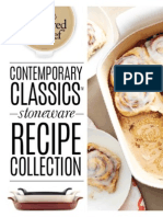 Pampered Chef Contempory Stoneware Classic Recipes