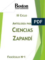 Ciencias Zapandí Fascículo N 1