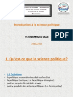 Initiation Science Politique Chadi