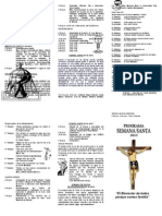 Programa de Semana Santa 2015