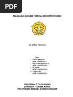 Download Makalah Aliran Fluida Incompressible tak mampu mampat by febri wahyudi SN25984084 doc pdf