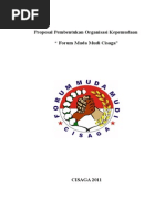 Proposal Pendirian Organisasi