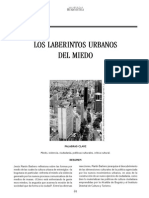 Los Laberintos Urbanos Del Miedo