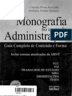 Monografia Na Administração PDF