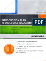 Tecnologias Inalambricas