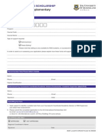 AAS - Application For Supplementary Academic Support