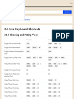 Live Keyboard Shortcuts - Ableton Reference Manual Version 9 - Ableton