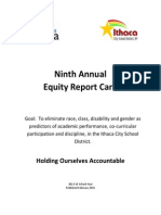 9th Annual Equity Report Card