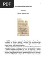 Apócrifos - Carta de Tibério a Pilatos.doc