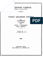 Capelle, Ferdinand - 20 Grand Etudes Vol. 2