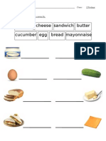 Lettuce Sandwich Cheese Butter Cucumber Bread Egg Mayonnaise