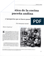 Semiotica de La Cocina Paceña Andina - Alison Spedding