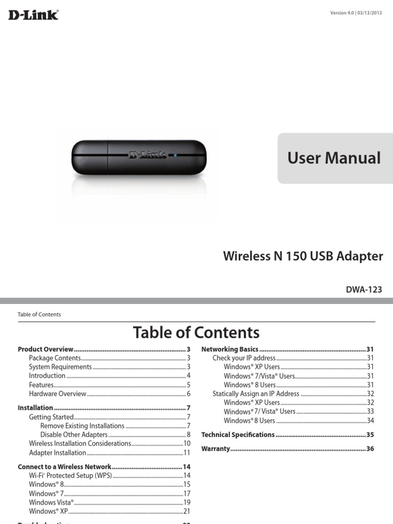 Wireless n 150 usb adapter инструкция