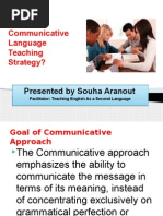 Communicative Learning Strategy