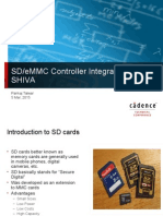 SD/eMMC Controller Integration in Shiva: Pankaj Talwar 5 Mar, 2015