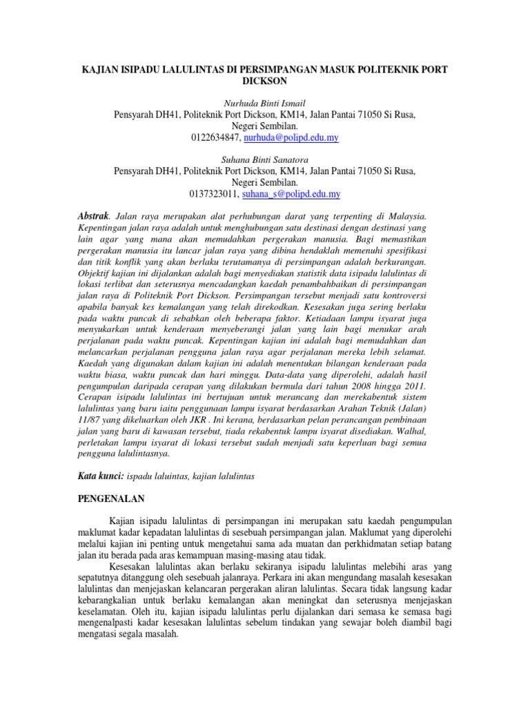 Road PDF | PDF