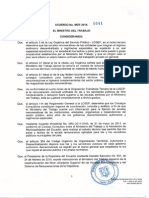 Acuerdo Ministerial 0041 25-02-2015