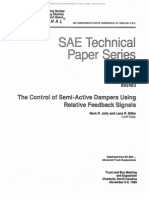 The Control of Semi-Active Dampers Using Relative Control