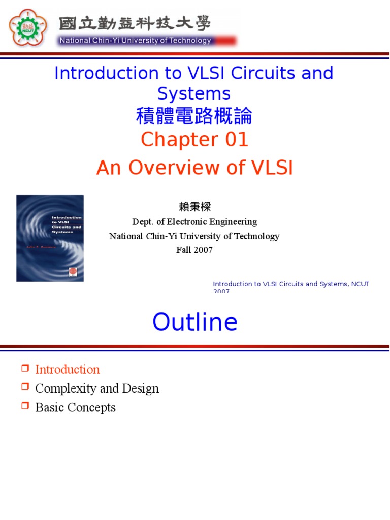 Chapter01 - An Overview of VLSI | PDF | Integrated Circuit | Cmos