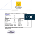 Analysis Report Extra Virgin Olive Oil Quality