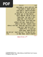 catequese - Cântico de alegria e de vitória -  Salmo 117(118) 