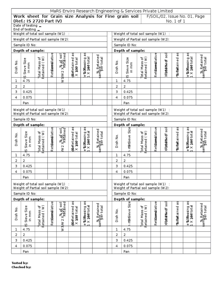 Soil Worksheet | PDF | Soil | Soil Science