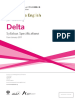 DELTA Syllabus