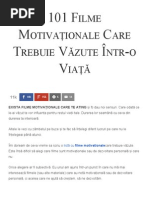 101 Filme Motivaționale Care Trebuie Văzute Într-O Viață - Florin Roșoga