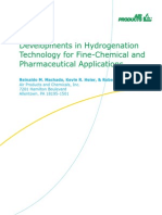 Hydrogen Support Developments in Hydrogenation Technology