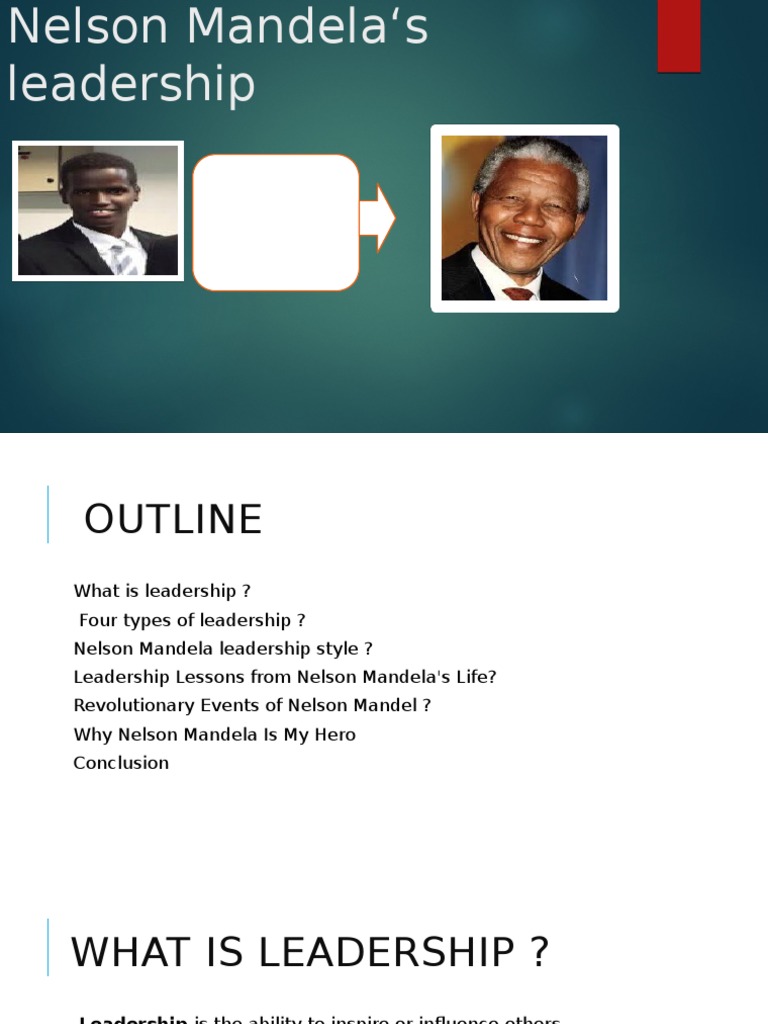 Nelson Mandela's Leadership Qualities | PDF | Nelson Mandela | African National Congress