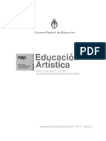 NAP de Artistica para Educacion Secundaria - 1-2-3