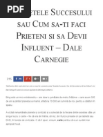 Download Secretele Succesului Sau Cum Sa-ti Faci Prieteni Si Sa Devii Influent - Dale Carnegie - Florin Rooga by Cassandra Rodriguz SN259881183 doc pdf