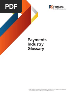 Payments Glossary