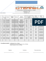 Compaction Inspection Table