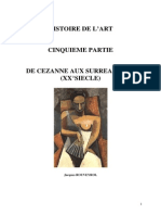 Histoire de L'art 05 Cinquieme Partie de Cézanne Aux Surréalistes (XX°S)