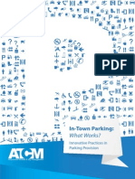 In-Town Parking:: What Works?