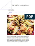 Paella Cu Fructe de Mare