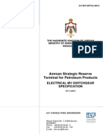 ILF-SPC-SRT-EL-805-0 Electrical MV Switchgear - Specification PDF