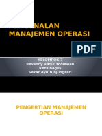 Pengenalan Manajemen Operasi