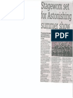 Stageworx 25th March Stirling Observer