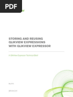 Download DS Technical Brief Storing and Reusing QlikView Expressions With QlikView Expressor En by mbscribd2011 SN259899496 doc pdf