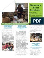 Elementary Science Newsletter March 2015