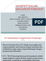 Peran Ict Dalam Emergency Kelompok 1