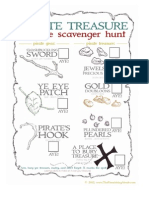 Pirate Scavenger Hunt by The Flourishing Abode